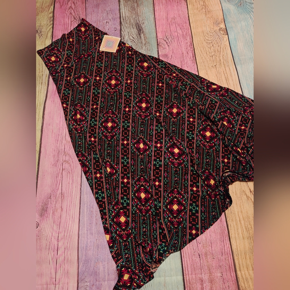 XXS LuLaRoe Aztec Maxi Skirt #0359